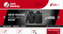 Desktop Screenshot of justhockey.co.nz